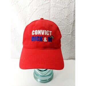 Convict Dick & W Red White & Blue Hook n Loop Hat